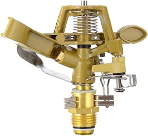 AspersoresAspersor de jardín de Metal Spike césped de 360 Grados
