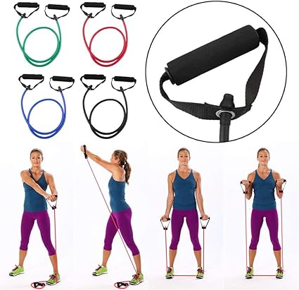 Cuerda elástica de resistencia para ejercicios de yoga, pilates ...