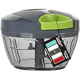 Manual Food Chopper Vegetable Cutter, Chopper Hand String Vegetable Chopper Onions Cutter for Vegetable Fruits Nuts Durable B