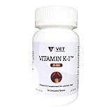 Vitamin K1 Chewable Tablets, 25mg, 50ct