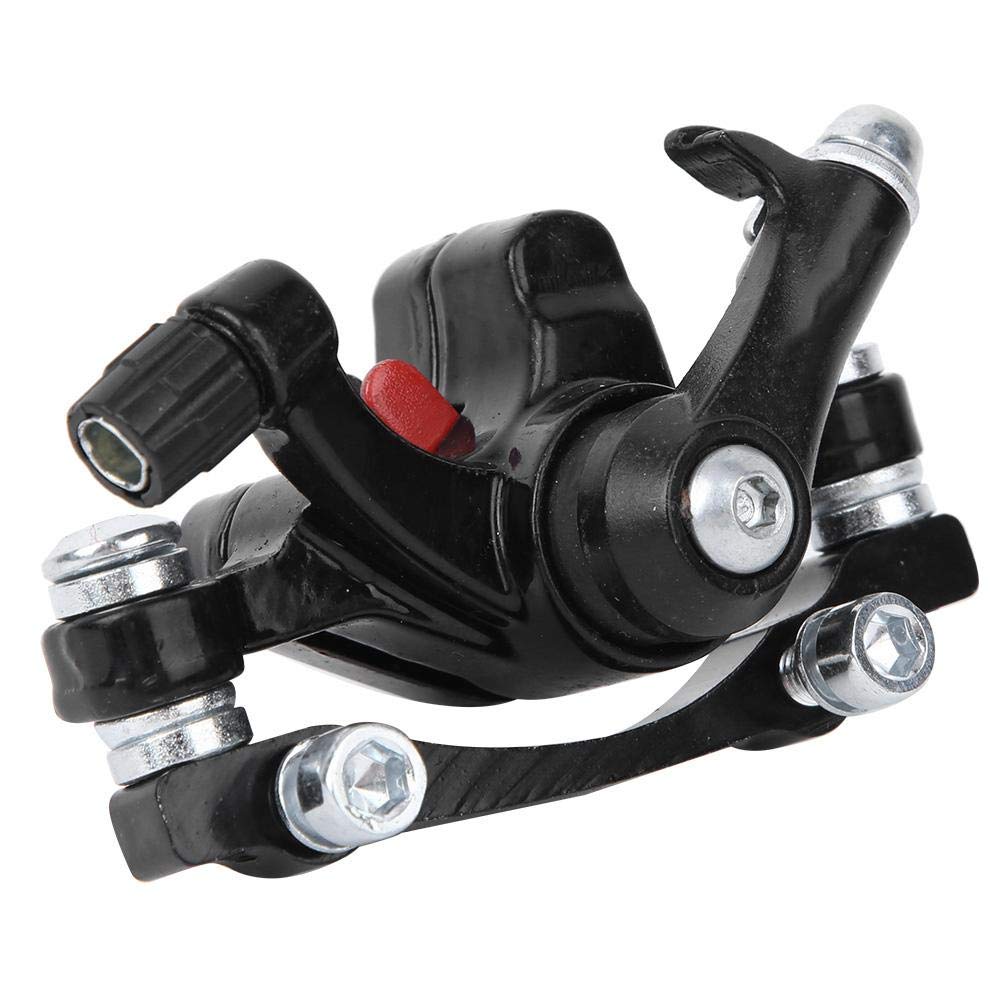 RiToEasysporBicycle Disc Brake Caliper, Mountain Bike Aluminium Alloy Front and Rear Disc Brakes Set Bicycle Accessory for Most Standard Mountain Bikes, Racing Bike(140/160)