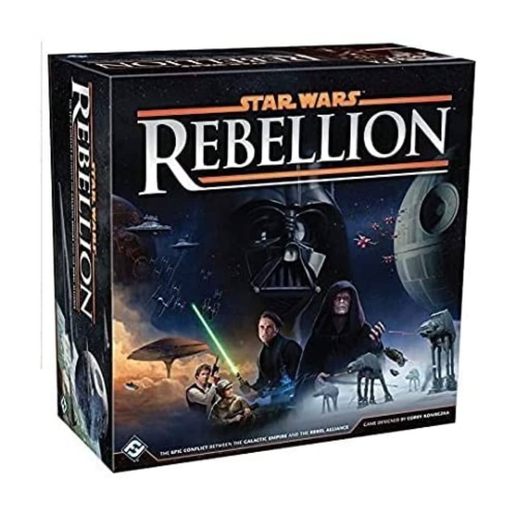 Asmodee - Star Wars Rebellion - Strategic Board Game for Adults and Children from 14 Years Old - Immerse yourself in the universe of the Star Wars Saga - Board Game - 2 to 4 Players - 3 to 4 hours -