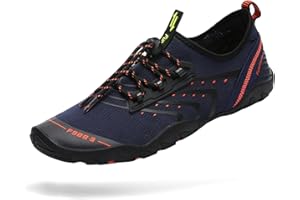 Mishansha Water Shoes for Women Men Barefoot Beach Shoe Quick Dry Aqua Swim Socks for Surfing Yoga Size 4.5-15 Women/3-13.5 Men