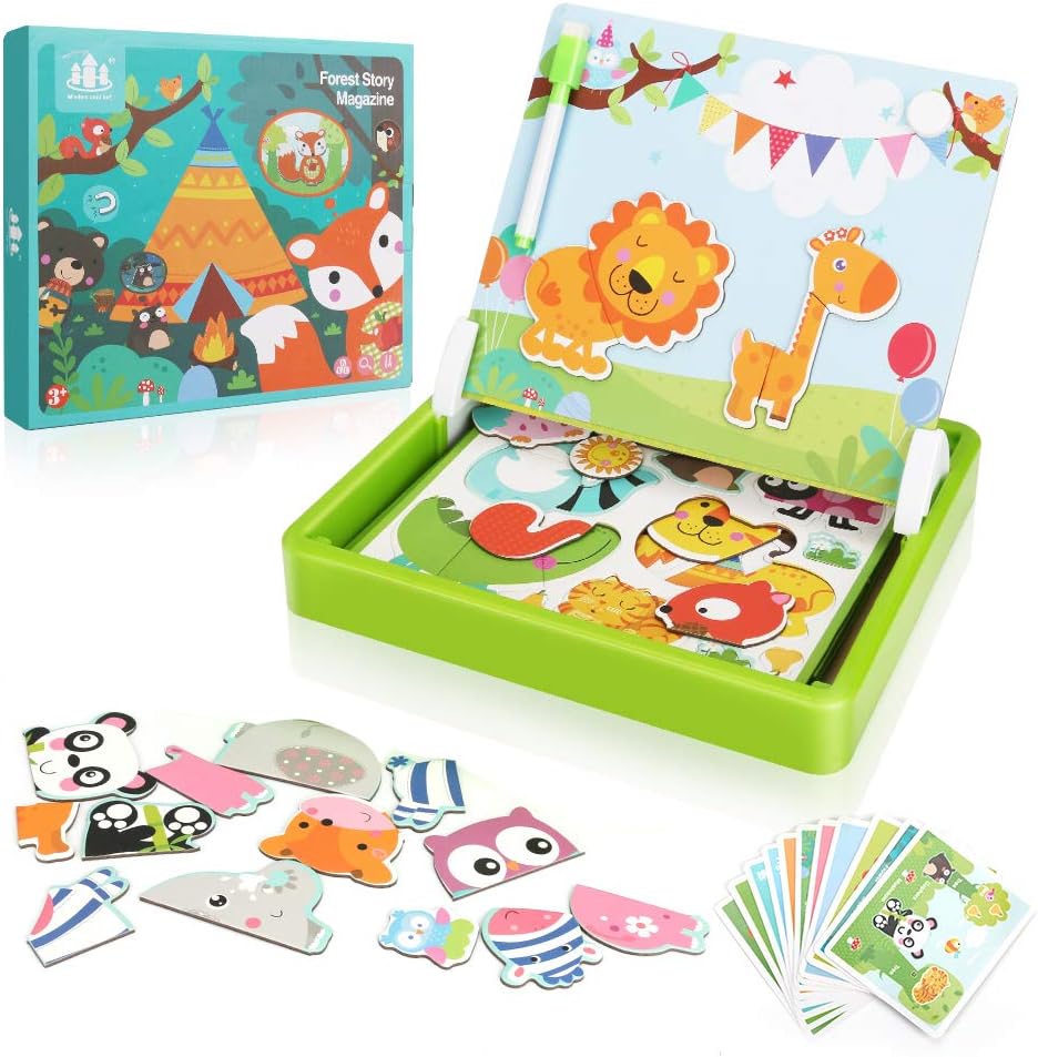 CestMall Puzzle Activity Book, Jigsaw Puzzles Toys