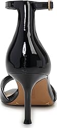 Vince Camuto Women's FEBE Heeled Sandal, Black, 7.5