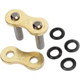 JT Chain JTC520X1RGBRL (520 Series) Gold X-Ring Rivet Type Connecting Link