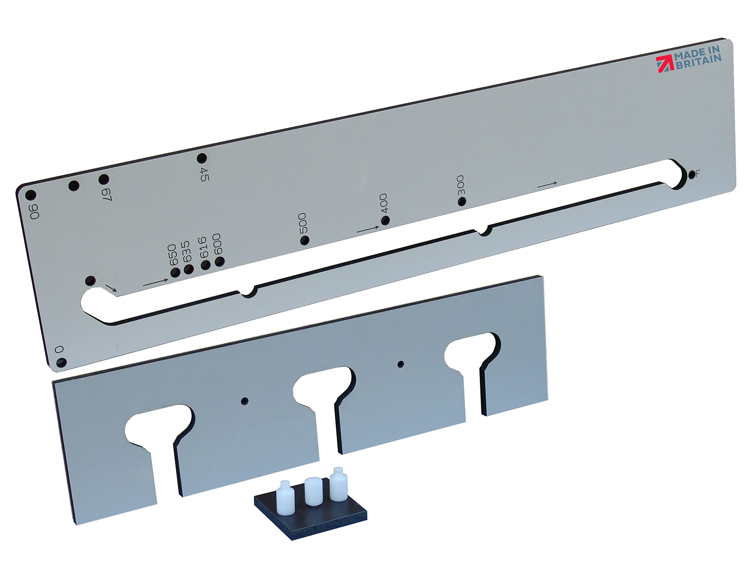 Topform / HIB Professional Kitchen Worktop Jig. Shallow Scribe, 10 mm Inset. Solid Laminate, Various,700mm