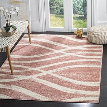 Safavieh Adirondack Collection ADR125Z Rose and Cream Modern Area Rug (5'1