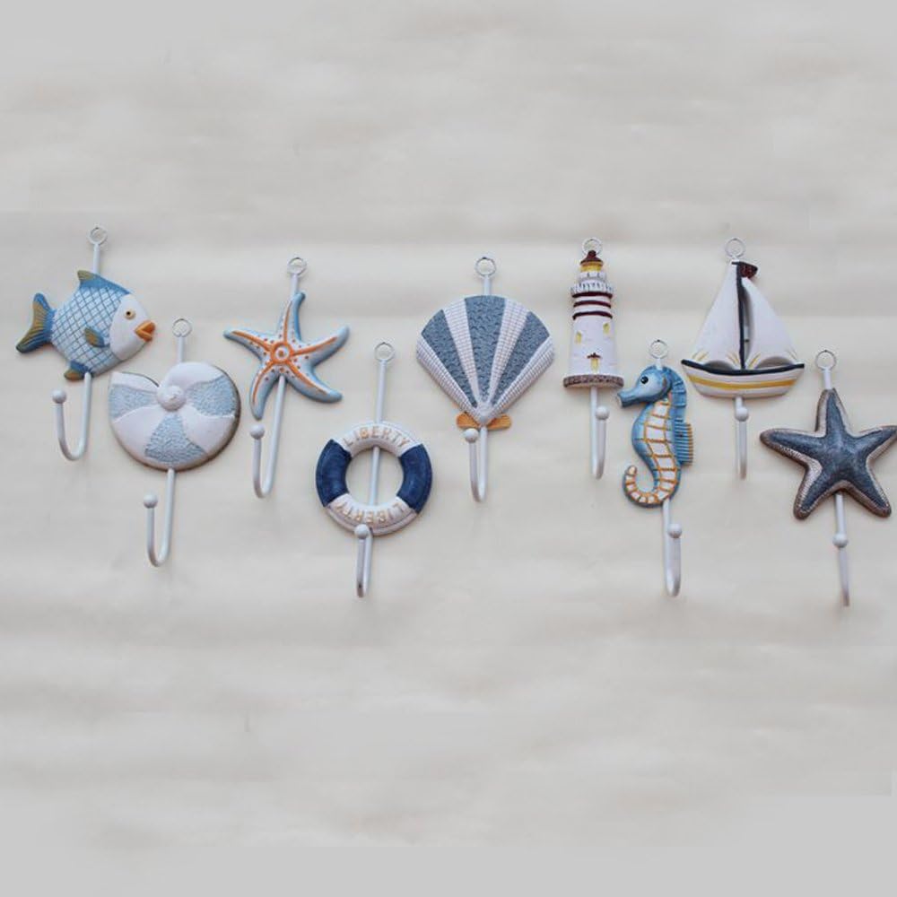 Best Beach Themed Wall Mounted Coat Rack
