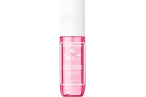 MCoBeauty - Fragrance Mist No. 7 - Light Body Mist and Hair Perfume with Sweet Guava & Fresh Coconut, Fruit Scent with Tropical Notes - Vegan, Cruelty Free - Gifts for Women, Feminine Spray - 90ml