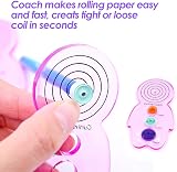 Hyber&Cara Quilling Tools Set 19 Pcs with 45 Colors 900 Strips Board Mould view 3