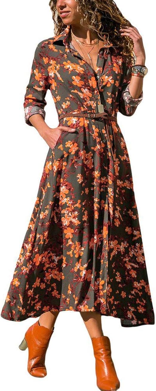 amazon women's casual maxi dresses