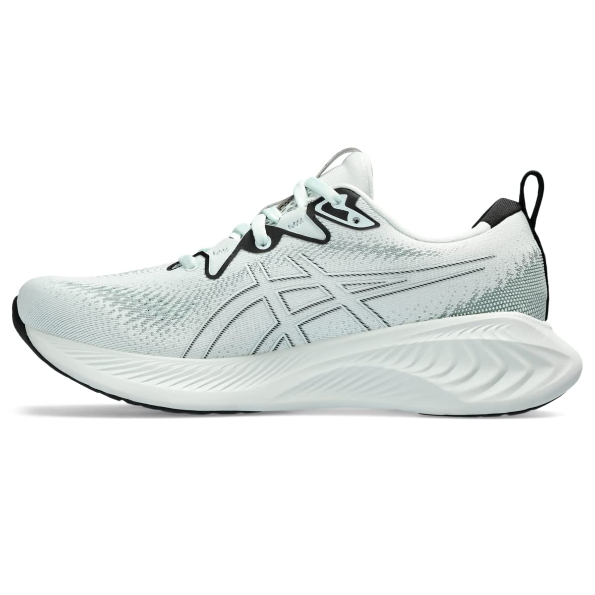 ASICS Men's Gel-Cumulus 25 Shoes, 9, Pure Aqua/White