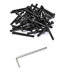 iexcell 50 Pcs M4 x 40 Thread Pitch 0.7 mm Alloy