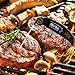 DILISS Instant Read Meat Thermometer, Super Fast Accurate Cooking Thermometer Electronic Kitchen Thermometer with Digital LCD, Collapsible Internal Probe for Food, Candy, Milk, Coffee, Tea, BBQ Grill
