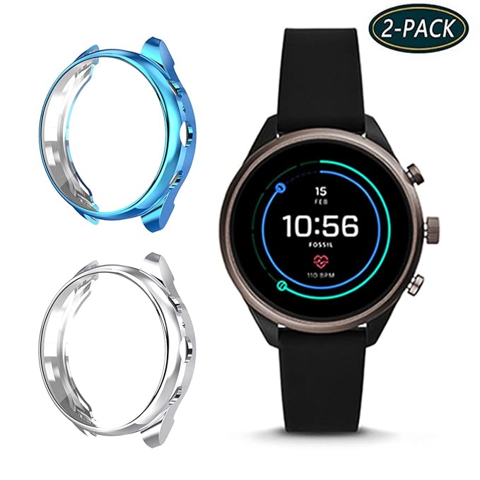 HATALKIN - Funda para Fossil Gen 4 Sport para Mujer, Marco de TPU ...