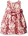 PIPPA & JULIE Girls' Pink Brocade Dress
