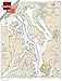 NOAA Chart 18441: Puget Sound-northern part 21.00 x 27.69 (SMALL FORMAT WATERPROOF)