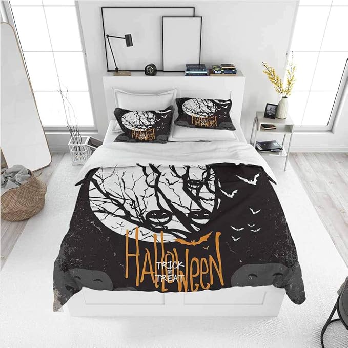 Amazon.com: Vintage Halloween King Size Sheet Set-3 Piece Set