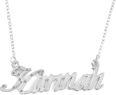 Hannah Name Necklace Flash Sales, 52 