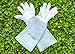 Rose Pruning Gloves for Men and Women. Thorn Proof Goatskin Leather Gardening Gloves with Long Cowhide Gauntlet to Protect Your Arms Until the Elbow (Extra Large)