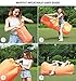 MUSTFIT Inflatable Lounger Bag Hammock Air Sofa and Pool Float 2017 Upgraded - Air Chair Hangout Bag Holds Air 50% Better - Inflatable Lounger Couch Ideal Indoor or Outdoor for Camping, Beach, Park
