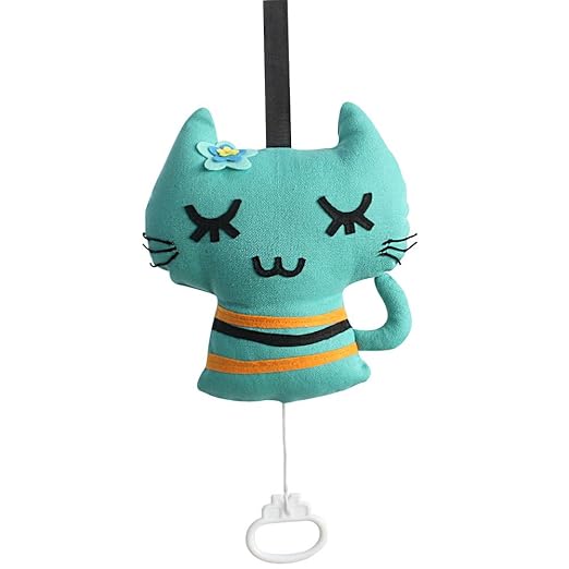 Exquisite PullString Musical Box [Lovely Cat] Creative