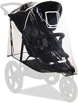 hauck Universal 3 Wheel Raincover Transparent Waterproof with Reflective Trim