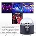 CHINLY LED Disco Ball Light MP3 Music Speaker USB Portable 9W 9color Modes Dance Hall Strobe Light Mini LED Stage Light Party Light for Wedding Party Bar Club DJ KTV (with Remote & US Plug)