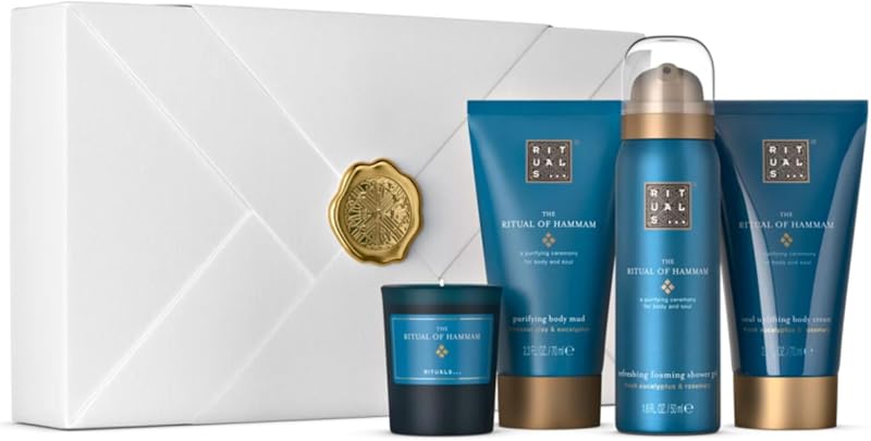 RITUALS The Ritual of Hammam S Gift Set 4pc Home Skincare Eucalyptus Argan