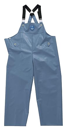 Amazon Co Jp 水産マリンレリー 胸付ズボン Llサイズ グレー 漁師のための専用合羽 産業 研究開発用品