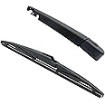 Rear Wiper Blade Arm Set Replacement for Hyundai I10 2013-2022, Kia Sportage 2017-2022, Kia Carens 2013-2022 Back Glass Wipers, Factory OE Style Rear Windshield Wiper Arm & Wiper Blade 98815A4000