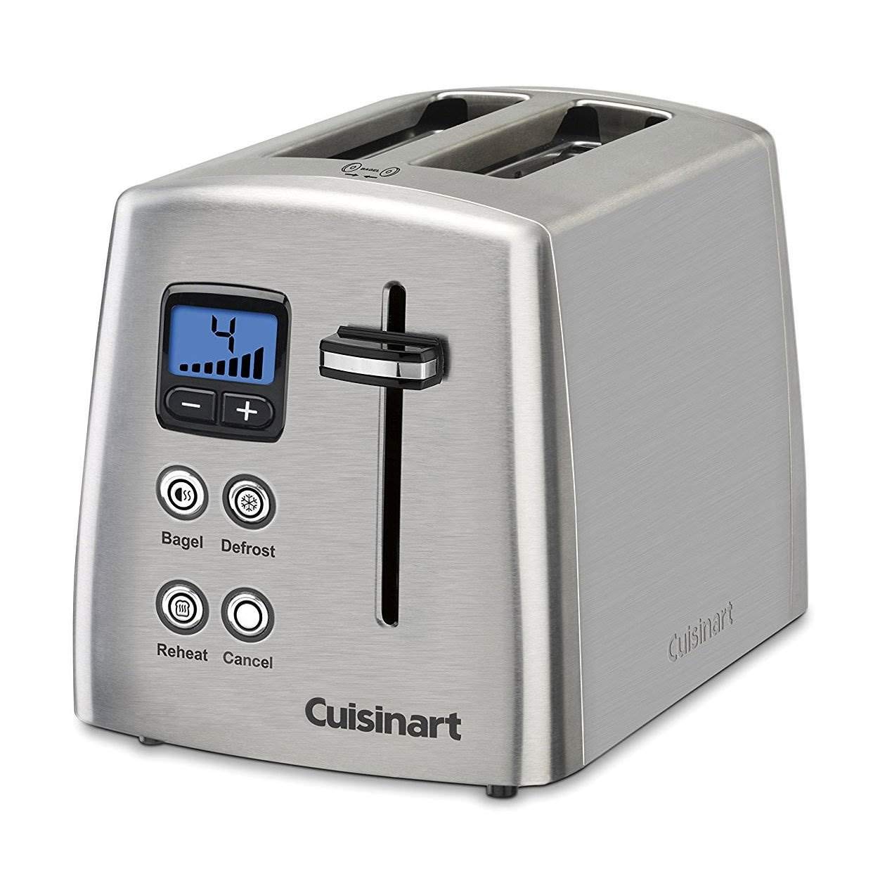 Photo 1 of Cuisinart CPT-415P1 Countdown Metal Toaster, 2-Slice, Brushed Stainless