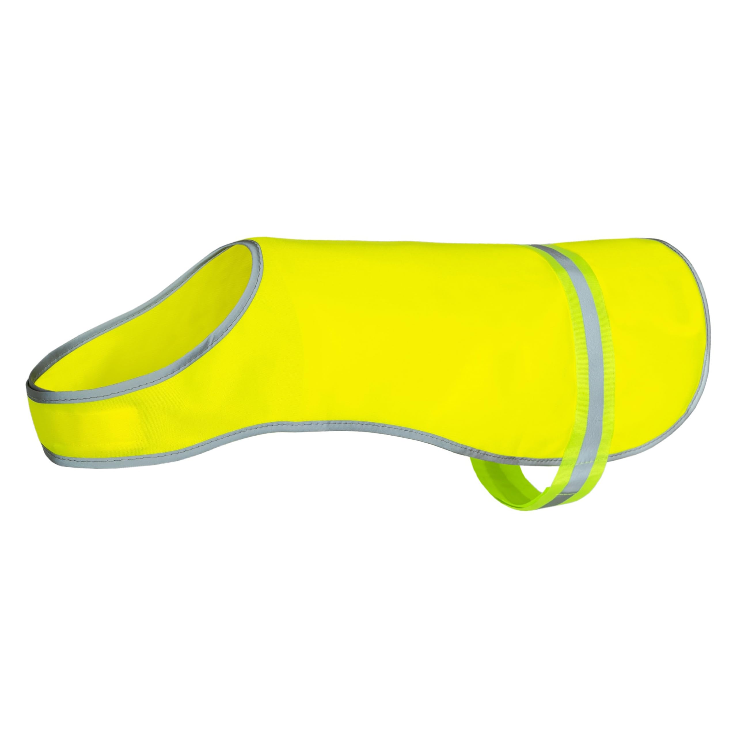 My Furry Friend Dog Safety Vest High Vis/Hi-Vis | Highly Reflective Lightweight Cotton Dog Jacket | Keep Your Dog Safe Visible From Cars Cyclists Hunting Accidents | 3 Sizes (S/M/L) | (Medium, Yellow)