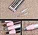 Waterproof Eyebrow Pencils Peel Off - Brow Pencil Set For Marking, Filling And Outlining, 12 Piece Tattoo Makeup And Microblading Supplies Kit-Permanent Eye Brow Liners In 5 Colors