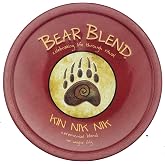 Kin Nik Nik Bear Blend Ceremonial Herbal Blends | Aromatic herbal smoking blend with damiana, uva ursi, lavender, motherwort and passionflower. Tobacco-free, nicotine-free.