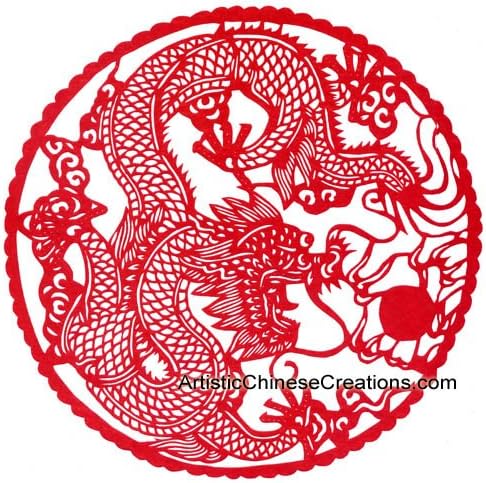 Amazon Com Chinese New Year Gifts Chinese Zodiac Symbols Dragon Chinese Dragon Symbol Prints Posters Prints chinese zodiac symbols