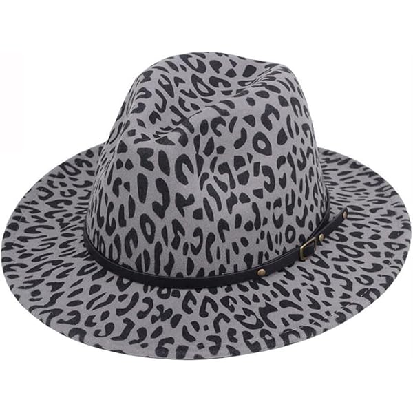 TrendsBlue Gray & Black Leopard Cheetah Print Black Band  display picture 3