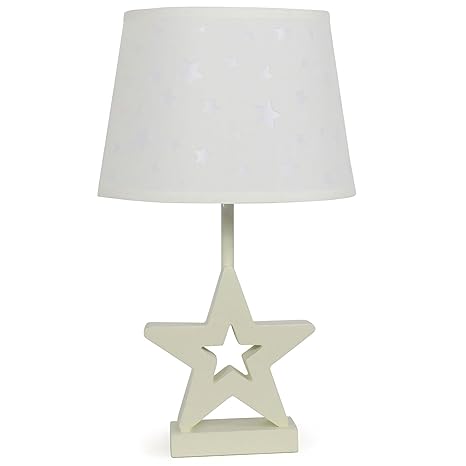 white lamp base nursery