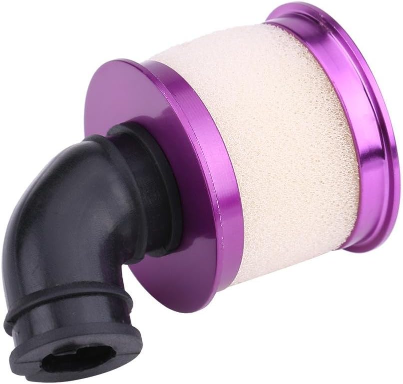 RC Car Air Filter, Sponge Open Aluminium Alloy 1/10 RC Car Air Filter for HSP 94122/188 Car Buggy Truck(Purple) - Image 5