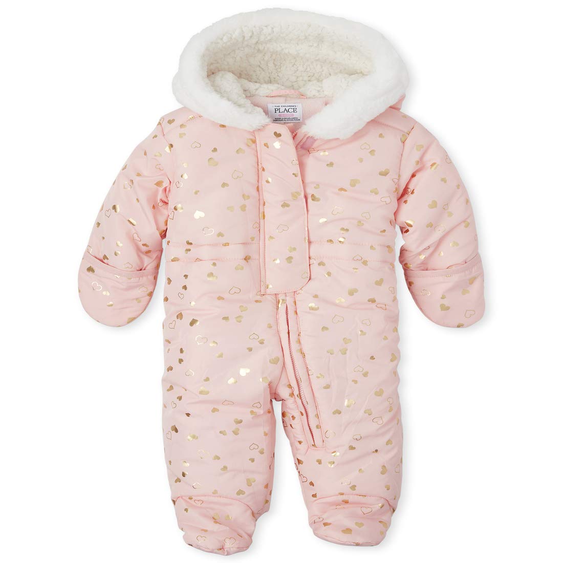 Buy The Children's Place Baby Girls' Print Snowsuit, Sweet Nothing, 03
