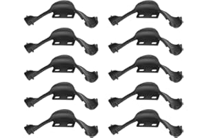 YiiSeeJo 10 Pcs 1/2 Inch PEX Pipe Bend Support, 90-Degree Bend Reliable Bend Support, Heavy Duty Pipe Holder Reinforced Tubin