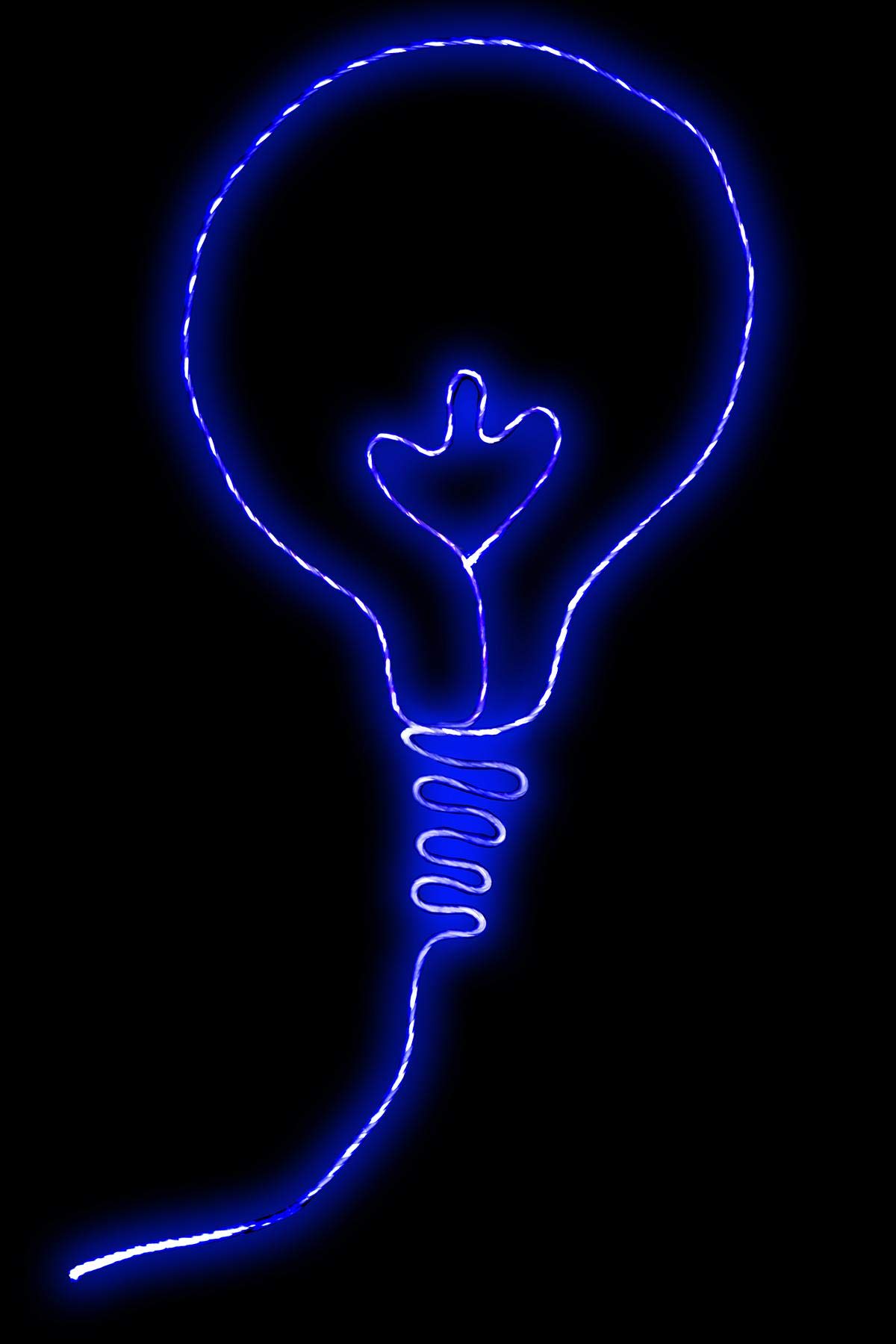 Fizz Creations New Make Your Own Neon Green Moving Light, Blue, 1813