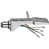 Audio-Technica at-HS1 Universal Headshell for LP120-USB, LP240-USB, and LP1240-USB Direct-Drive Turntables White