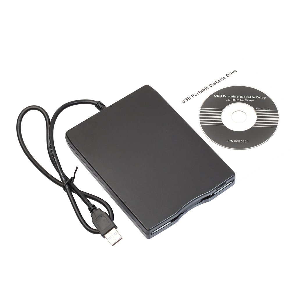 Amazingdeal 1.44Mb 3.5Inch USB External Portable Floppy Disk Drive