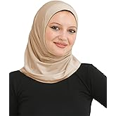 Prien Sport Instant Hijab For Women, Muslim Cotton Turban, Soft Head Scarf, Ready To Wear Hijabs Prayer Clothes, Islamic Wear