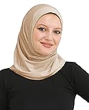 Prien Sport Instant Hijab For Women, Muslim Cotton