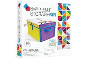 MAGNA-TILES Storage Bin & Interactive Play-Mat, The ORIGINAL Magnetic Building Brand