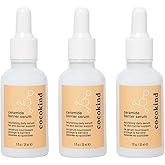 Cocokind Ceramide Barrier Serum, Hydrating Serum to Reduce Dryness, All Skin Types including Sensitive Skin, Fragrance Free, Cruelty Free, 1 fl oz (Trio Pack)
