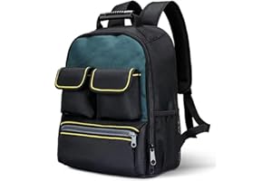 Oxford Fabric Electrician Tool Backpack With Ergonomic Design And Enhances Durability For Construction And Maintenance Tool B